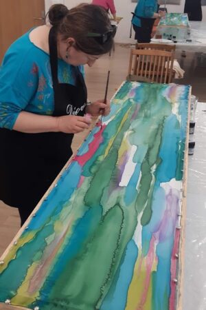 Jednodniowe Warsztaty Malowania Jedwabiu