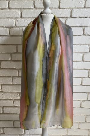 Jedwabny szal 180 x 45